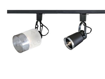 E27 軌道燈 替換式 投光燈 燈罩可調角度 可換燈泡 