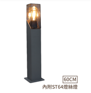 舞光 戶外 哈利草皮燈  60cm 內附ST64燈絲燈 