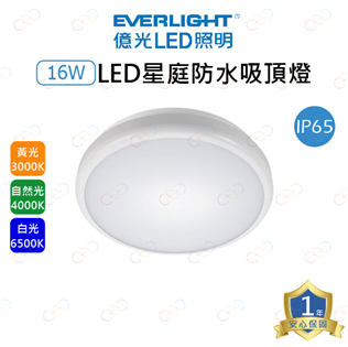 (A Light)附發票 億光 LED 星庭IP65吸頂